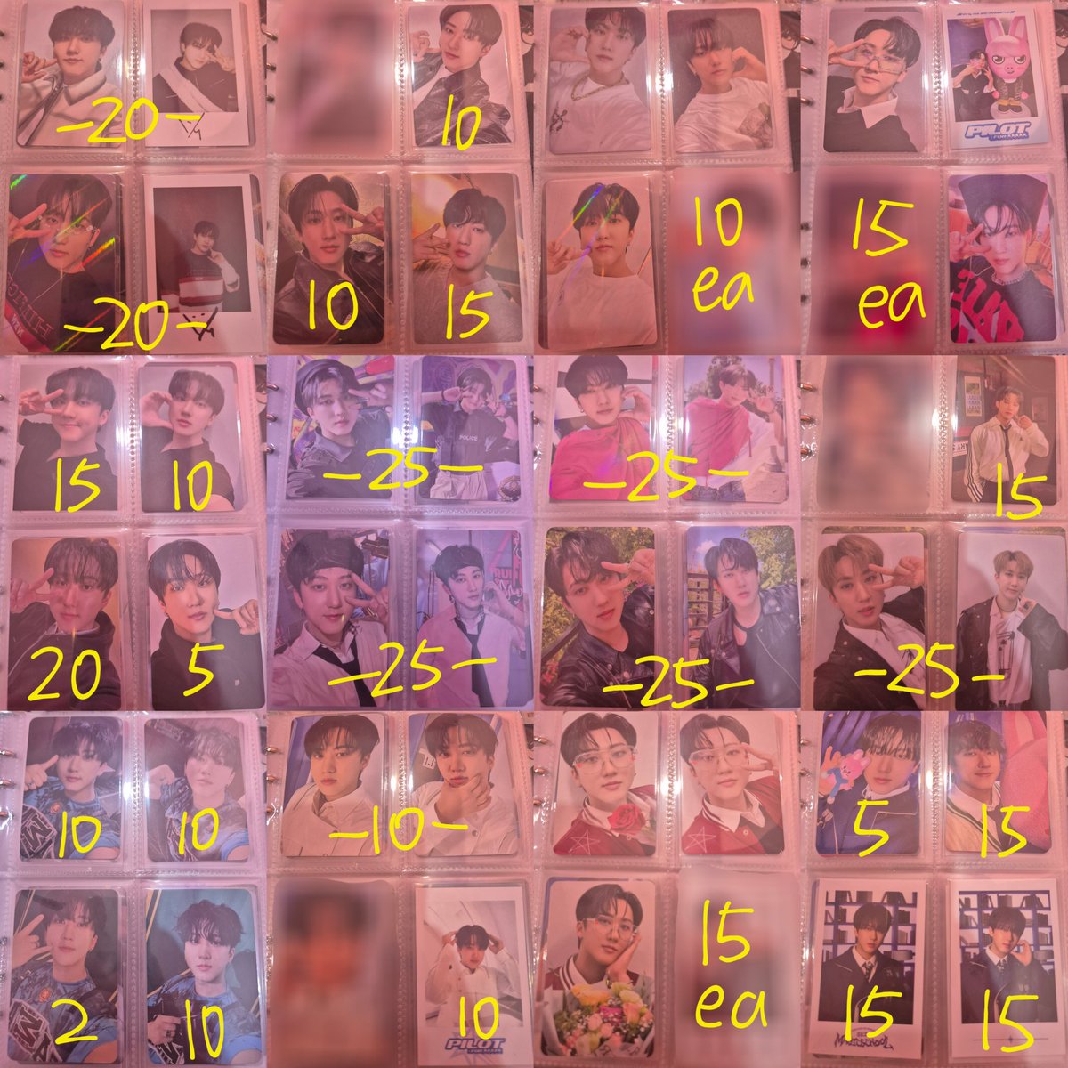 dss12111's tweet photo. Wts lfb Straykids Changbin pcs
Price on pic
Price exc postage (wm RM9, em RM16)
*Clearer pic in comment section
*Pob prio those who tie with RM1 pcs
#pasarskz #pasarskzmy #pasarstraykids https://t.co/YSS6GLKUYB