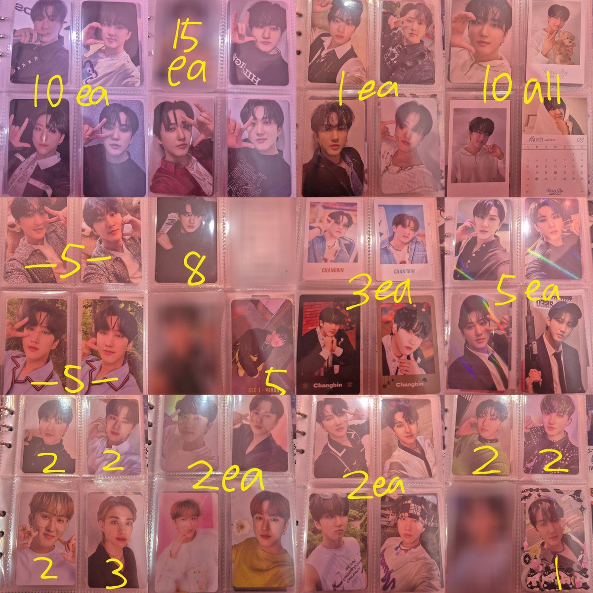 dss12111's tweet photo. Wts lfb Straykids Changbin pcs
Price on pic
Price exc postage (wm RM9, em RM16)
*Clearer pic in comment section
*Pob prio those who tie with RM1 pcs
#pasarskz #pasarskzmy #pasarstraykids https://t.co/YSS6GLKUYB