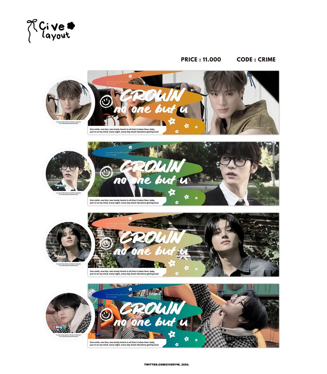 civeryw's tweet image. HELP RT, PLEASE? thank you ★

haloo aku ada layout ready stock member nct, txt, &amp;amp; ateez! kalau berminat boleh dm aku yaa 🦖

#zonauang