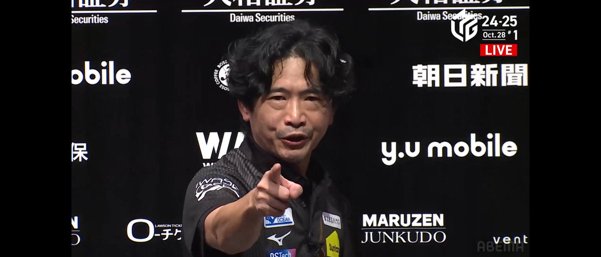 PH1106's tweet image. ハギー、トップおめでとう🎉
ハギー、ありがとう🥰

さぁ2戦目！！
頑張れ雷電！！⚡🫵⚡

#萩原聖人　#TEAM雷電　#RMO