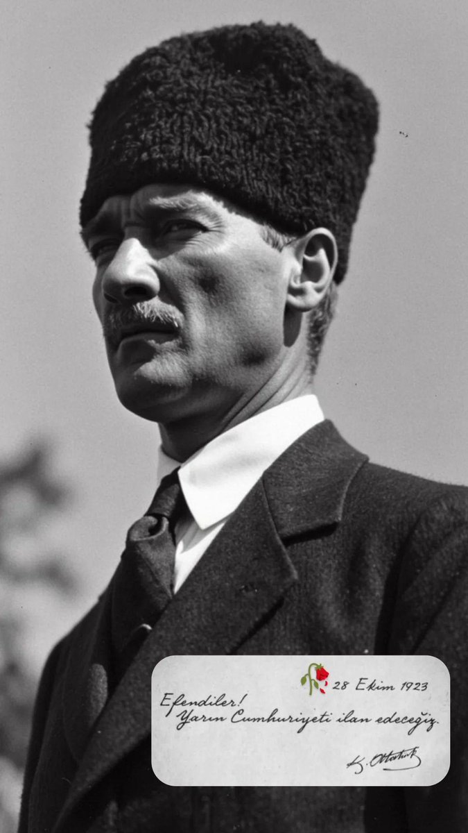 Cumhuriyet,  bağımsızlık ateşiyle yanan milletin en büyük zaferidir.
#onuneseri