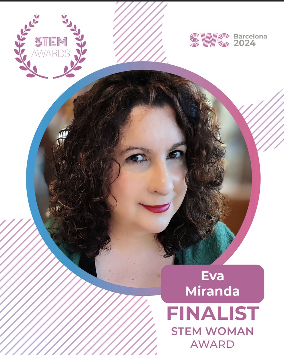 evamirandag's tweet image. 🚀 Je suis ravie d&apos;être nominée pour les STEM Woman Awards 2024 ! 💫 Merci au Global STEM Congress pour cette belle initiative. 🏆 Si vous souhaitez me soutenir, vous pouvez voter ici 👉globalstemwomen.org/stem-woman-awa… – dépêchez-vous ! Les votes se terminent lundi prochain ! 💪💙