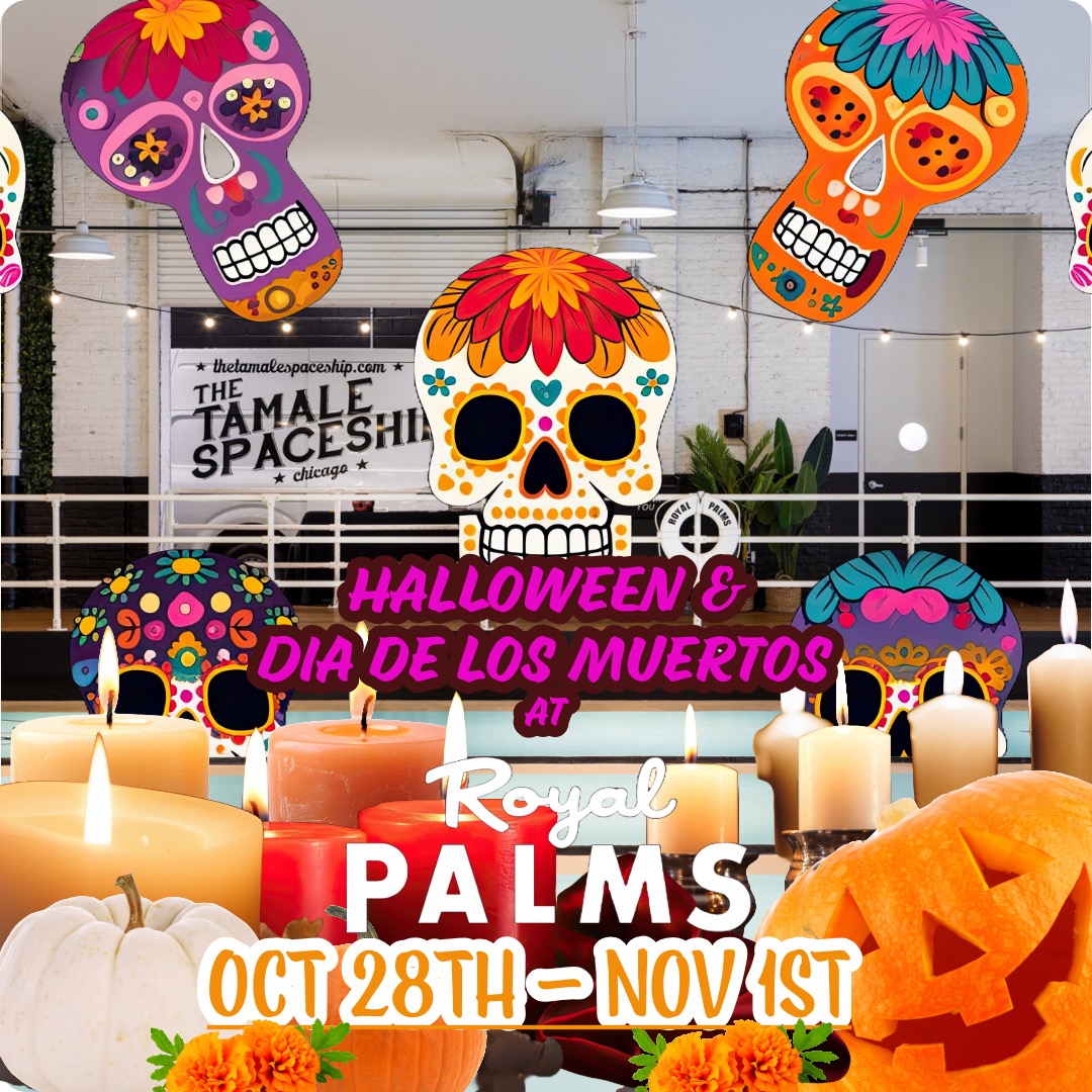 Todays will be the first of the five days that we will be at the Royal Palms! Come into this venue for our delicious Mexican street food and much more! ~21+Older~