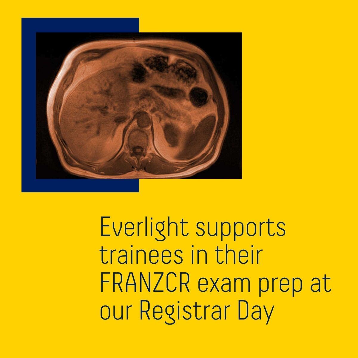 EverlightRad's tweet image. We had over 150 @RANZCRcollege trainees register for our Registrar Day, helping their preparation for #FRANZCR examinations. 

Wishing all the trainees the best of luck in their exams! 

#everlearning #FRANZCR #radiology