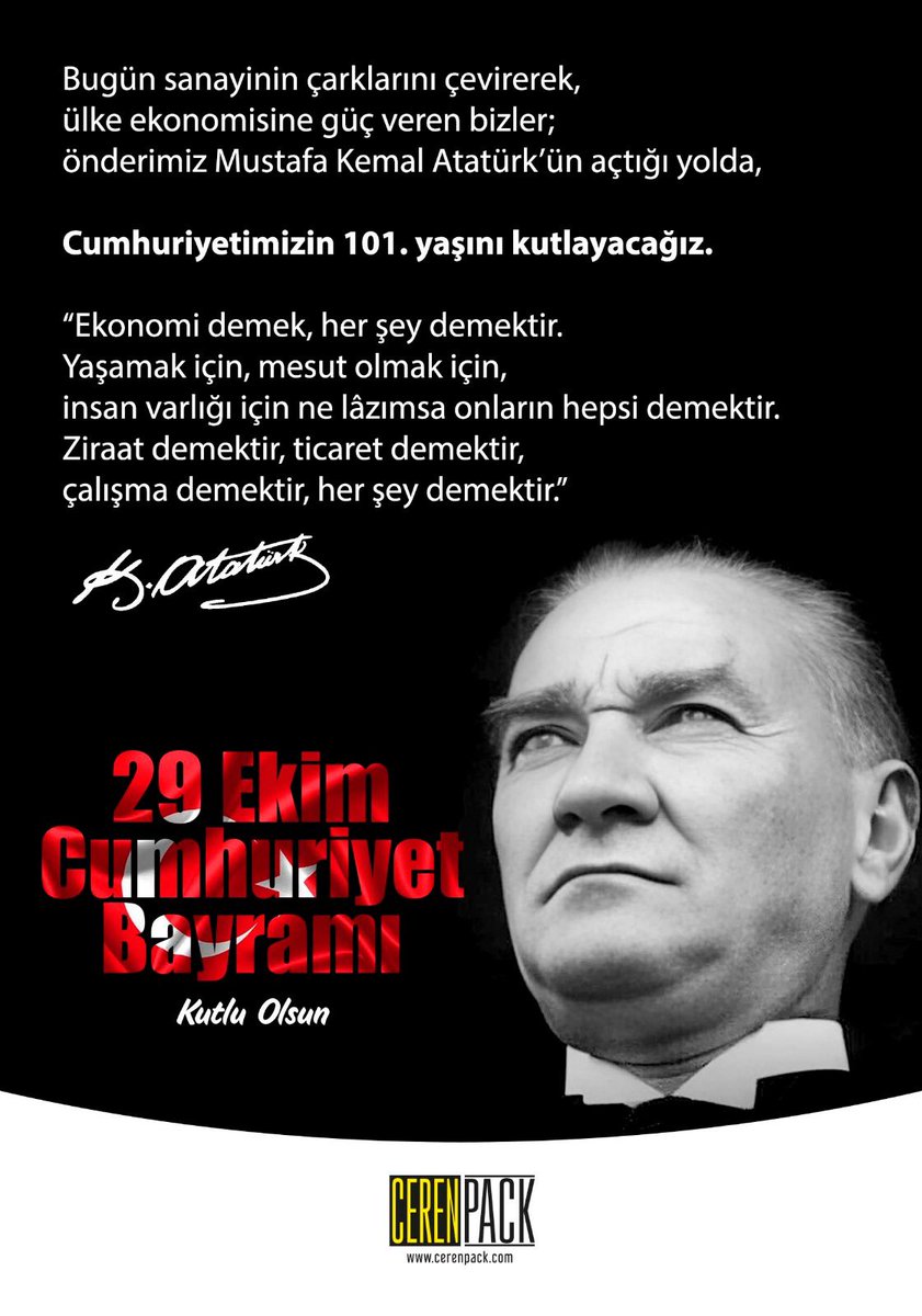 cerenofset's tweet photo. “Büyük bir ulusun, büyük bir liderin, büyük bir yolculuğun başlangıcı olan bu özel günü kutluyoruz. ... https://t.co/65iluKCRjn