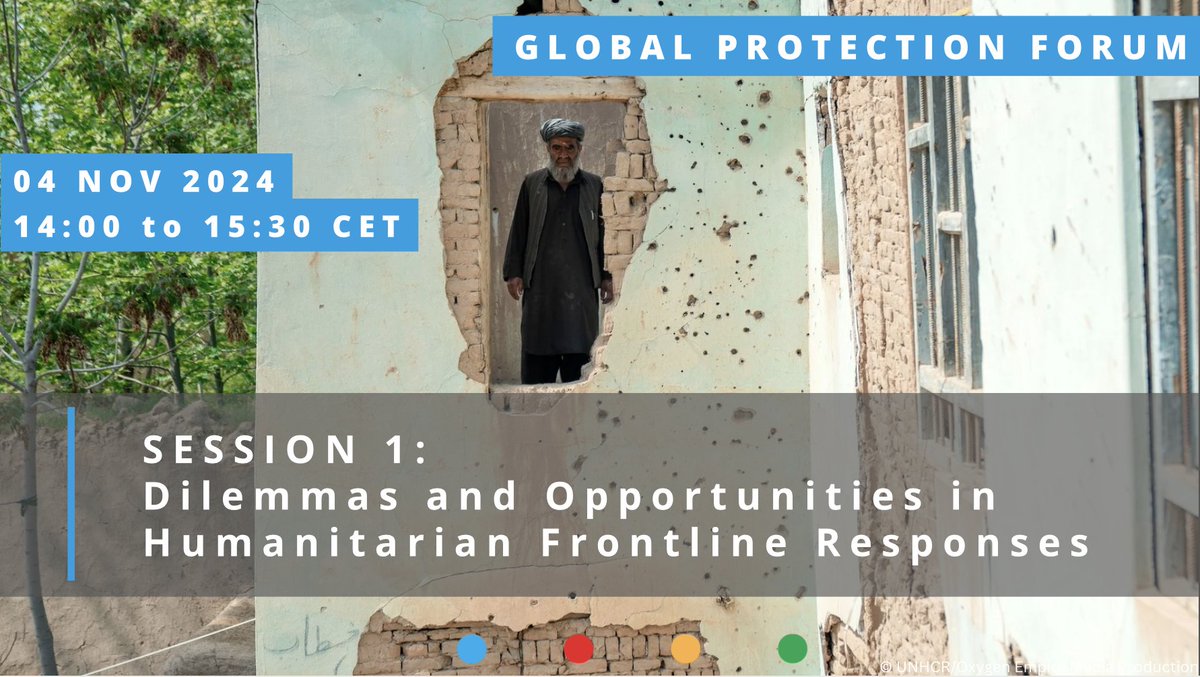 ProtectionClust's tweet photo. 1 week to go until #GlobalProtectionForum2024! ✨
Join speakers from Sudan, Haiti & Afghanistan as we launch this first discussion discussing the dilemmas & opportunities of frontline responses
Register now for 2 weeks of dynamic events! 🔗https://t.co/uXJmH9C7rr https://t.co/5MhdTHOdtx