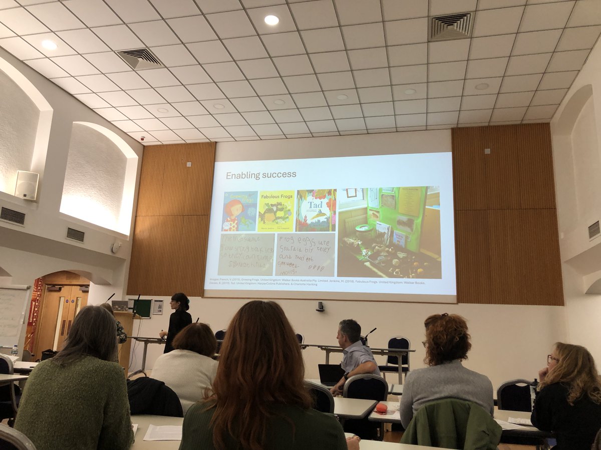 Mr Carroll learning and sharing lots at the reading curriculum review meeting with English Association and UKLA