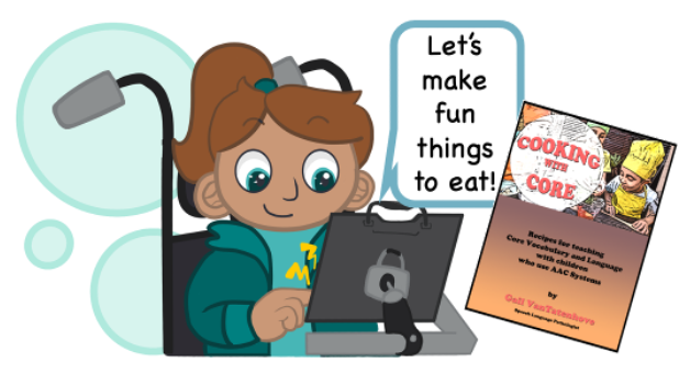 gvantatenhove's tweet photo. The Cooking with Core Cookbook is an AAC teaching resource that includes 24 simple recipes, a script for encouraging the use of core vocabulary, and a glossary of cooking terms defined descriptively.
Get your FREE copy at TPT. #AAC #Minspeak
https://t.co/Iv00L2MDa8 https://t.co/JY9sU8AZwE