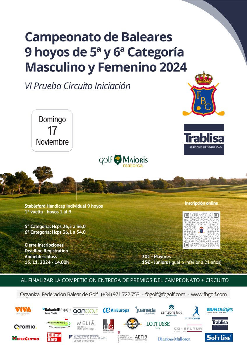 FederaciónBalearGolf tweet media