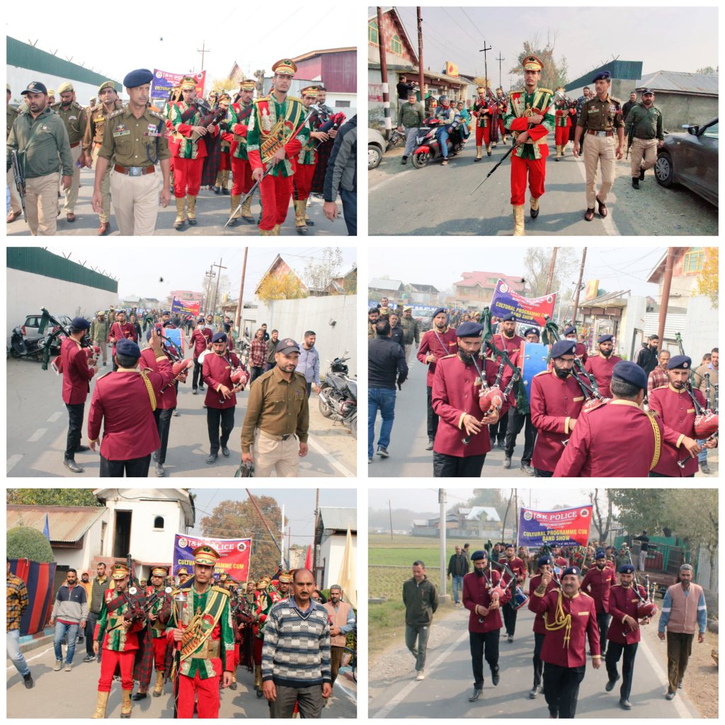 Gbl_Police's tweet image. In the loving Memory of #JKPoliceMartyrs, #GanderbalPolice today organised multi-dimensional #CulturalProgrammes &amp;amp; #BandShow at DPL Ganderbal in which School Students &amp;amp; Artists participated with huge fervour and enthusiasm.
 @JmuKmrPolice 
@KashmirPolice 
@wasimq