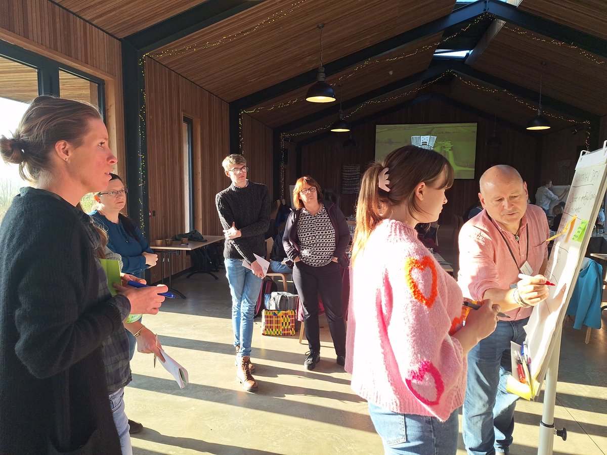 Reflecting on a year of progress with #SpongeScapes at the General Assembly hosted by @UKCEH on 23-25 October. Field visits to Evenlode catchment, <a href="/NewForestNPA/">New Forest NPA</a>, <a href="/RealFarmED/">FarmED</a> shared valuable insights on Natural Flood Management / Sponge Measures.