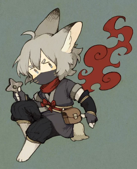 参考イラスト 左:3~4頭身 右:SDキャラ(デフォルメ)