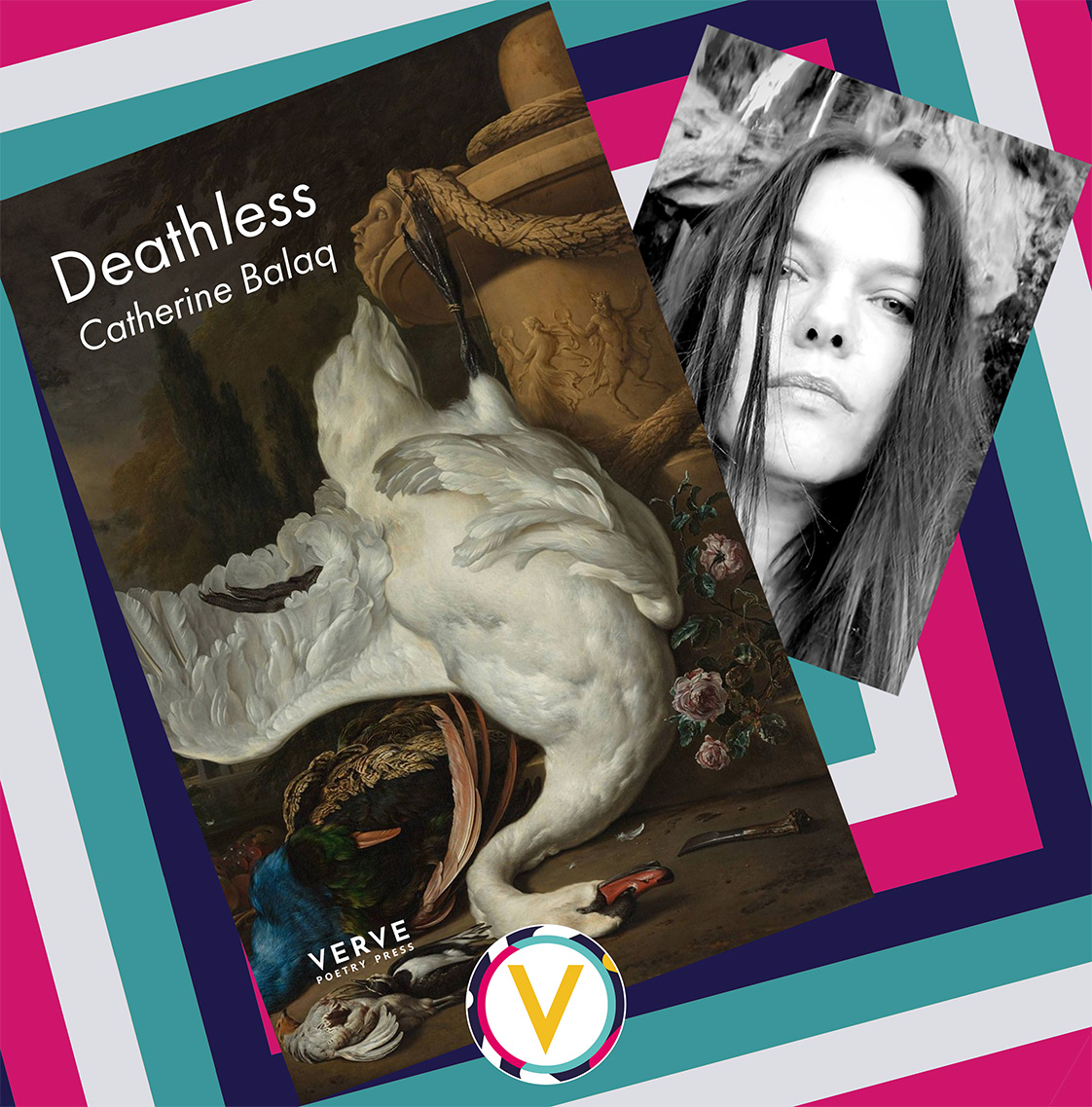 (CAT)CHING up with our autumn publishing - we are super proud to have brought you #Deathless by <a href="/CatBalaq/">Catherine Balaq</a> which 'captures the beautiful and terrifying simultaneity of life: all of this is happening at once, is behind us, is coming our way.’  <a href="/LukeKennard/">Luke Kennard</a>❤️tinyurl.com/5n8ccfhe