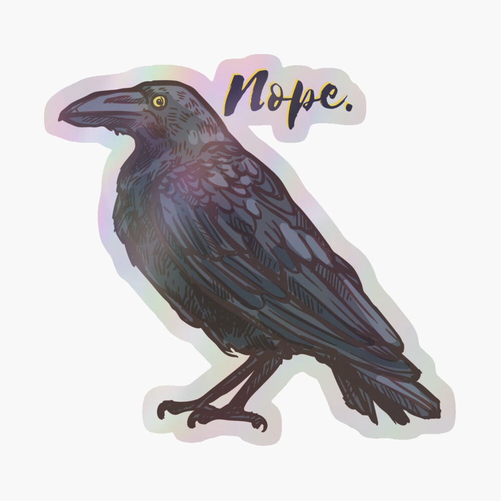 catmomlife91's tweet image. 🖤✨ Add a little edge to your day with our Nope – Sassy Raven sticker! Perfect for those “Nope” vibes wherever you go. #StickerStyle #SassyRaven #NopeAttitude tinyurl.com/jhyzdda4