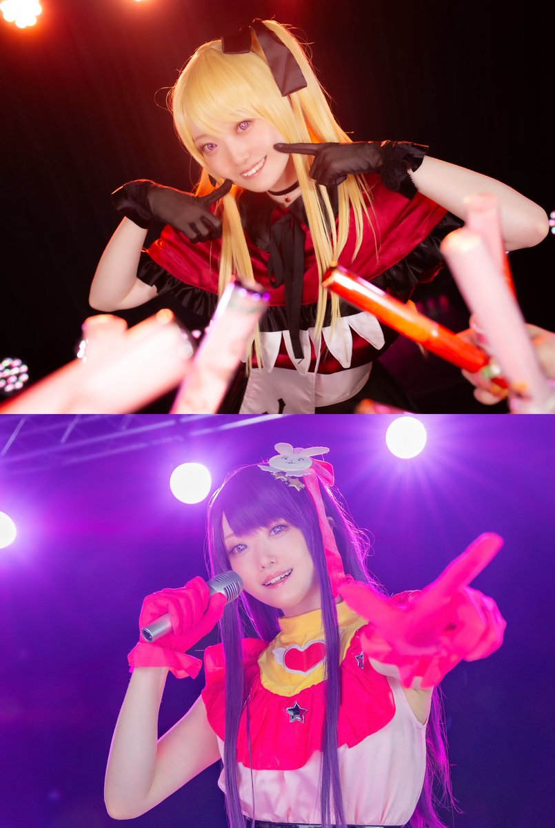 cos/【推しの子】
アイとルビー⭐︎⭐︎