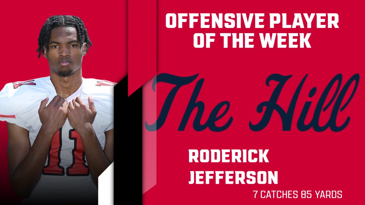 CoachPeacockPHS's tweet image. Offensive Player of The Week!!!
