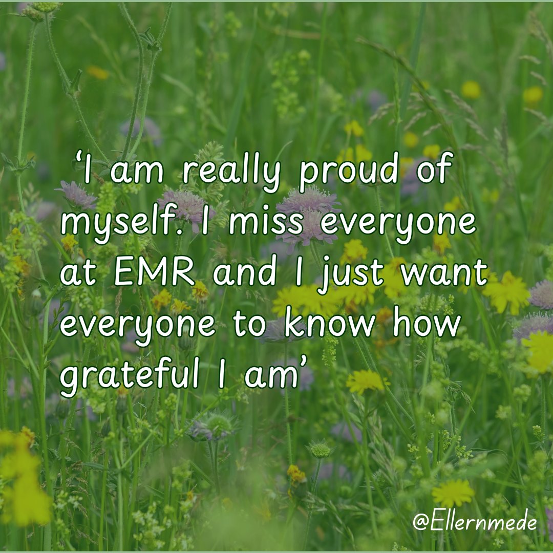 Here's a message from a remarkable young ex-patient of Ellern Mede 💚

#ellernmede #mentalhealth #mentalhealthmatters #quote #motivational