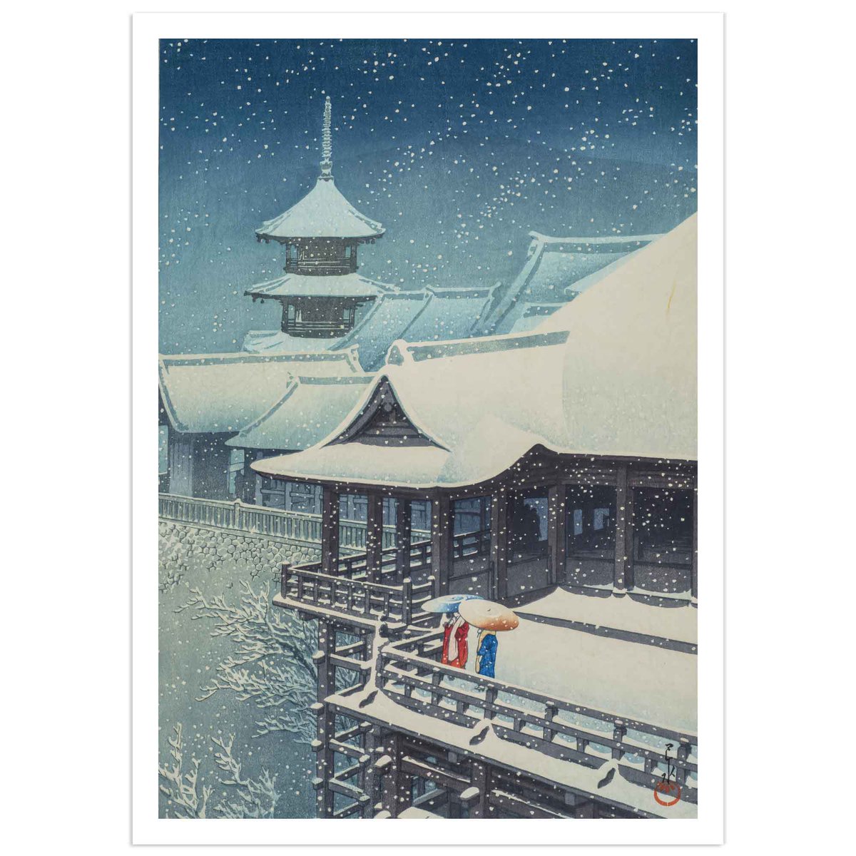 FreresLebr15320's tweet photo. "Spring Snow in Kiyomizu, Kyoto"
A breathtaking depiction of spring snow dusting the Kiyomizu Temple.
#Kyoto #KiyomizuTemple #SpringSnow #JapanesePrints #HasuiKawase #JapaneseSpring #CherryBlossoms #Snowfall #JapaneseAesthetics #NatureAndCulture https://t.co/sNrTHWEWfl