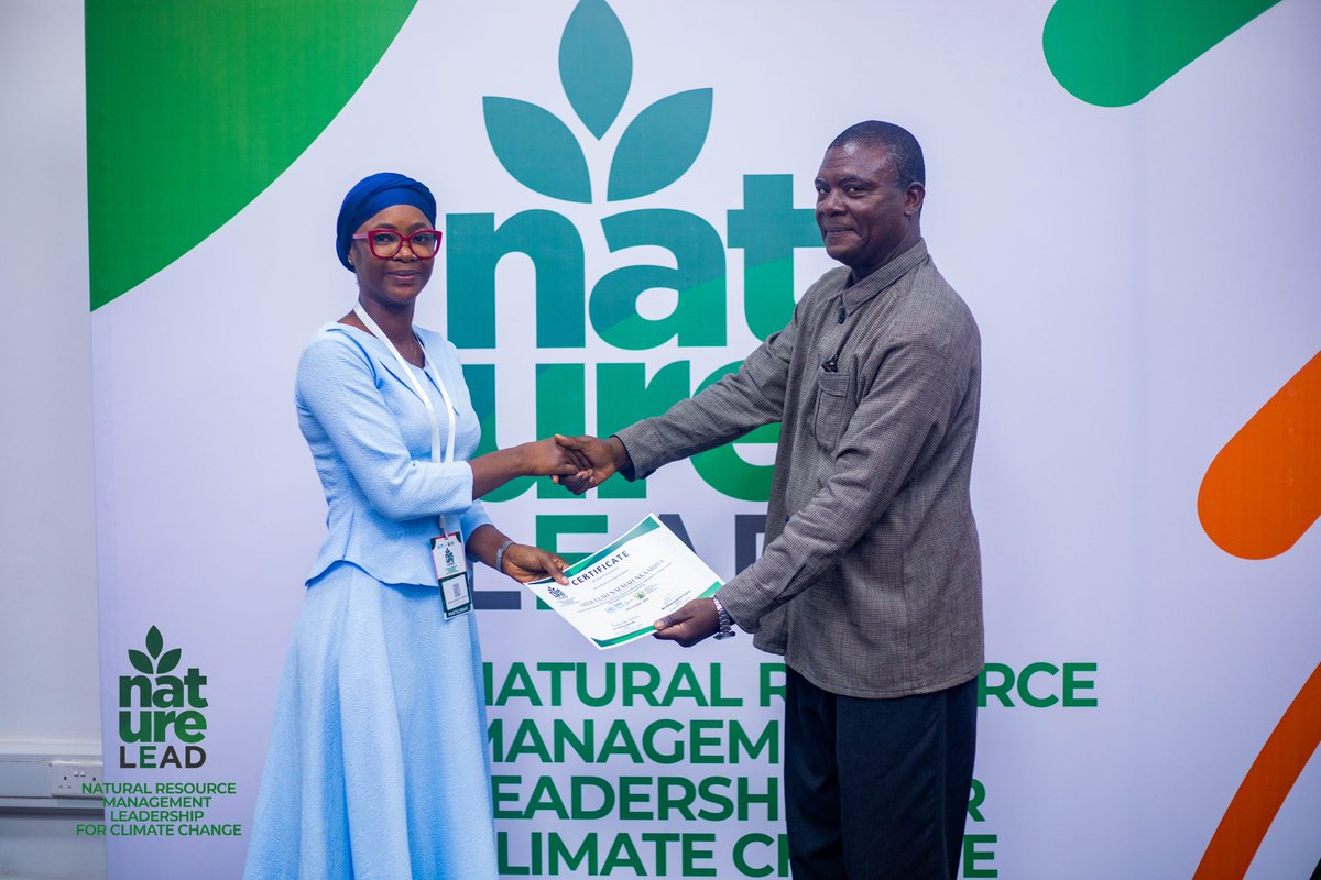 UNUINRA's tweet photo. To all the #NATURELEAD participants, facilitators and our collaborators, (Foreign Service Institute) under Ministry of Foreign affairs, we say a big thank you for making our maiden course on Natural Resource Management Leadership for Climate Change, a successful one.

Yedaase! https://t.co/5ZK68G7rns