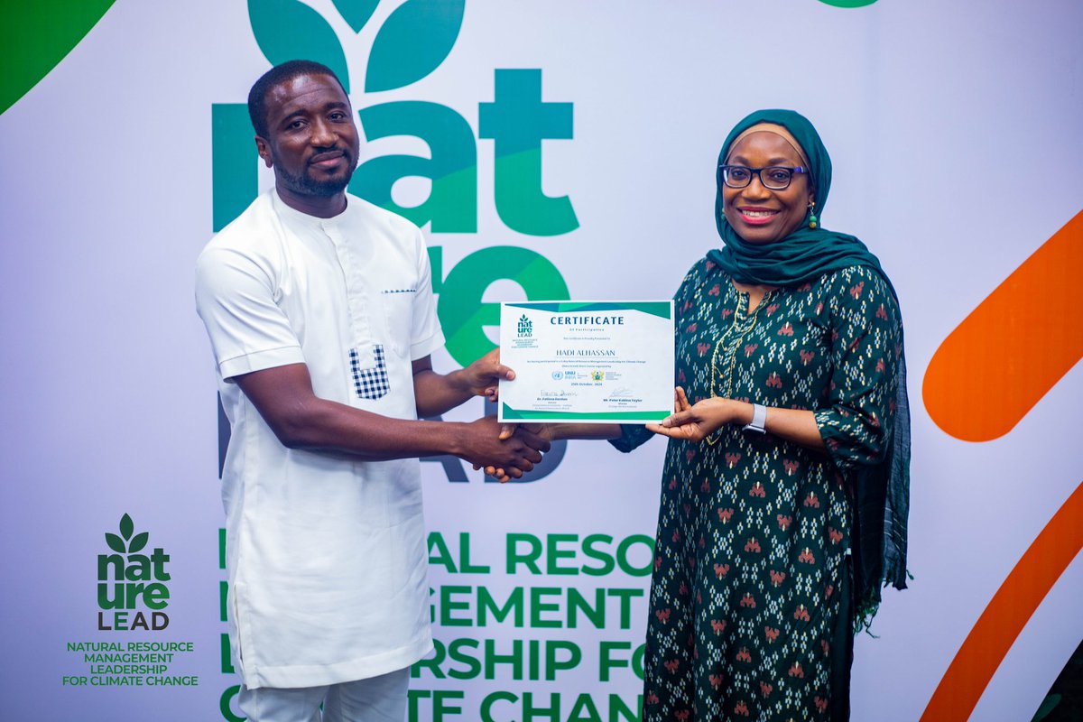 UNUINRA's tweet photo. To all the #NATURELEAD participants, facilitators and our collaborators, (Foreign Service Institute) under Ministry of Foreign affairs, we say a big thank you for making our maiden course on Natural Resource Management Leadership for Climate Change, a successful one.

Yedaase! https://t.co/5ZK68G7rns