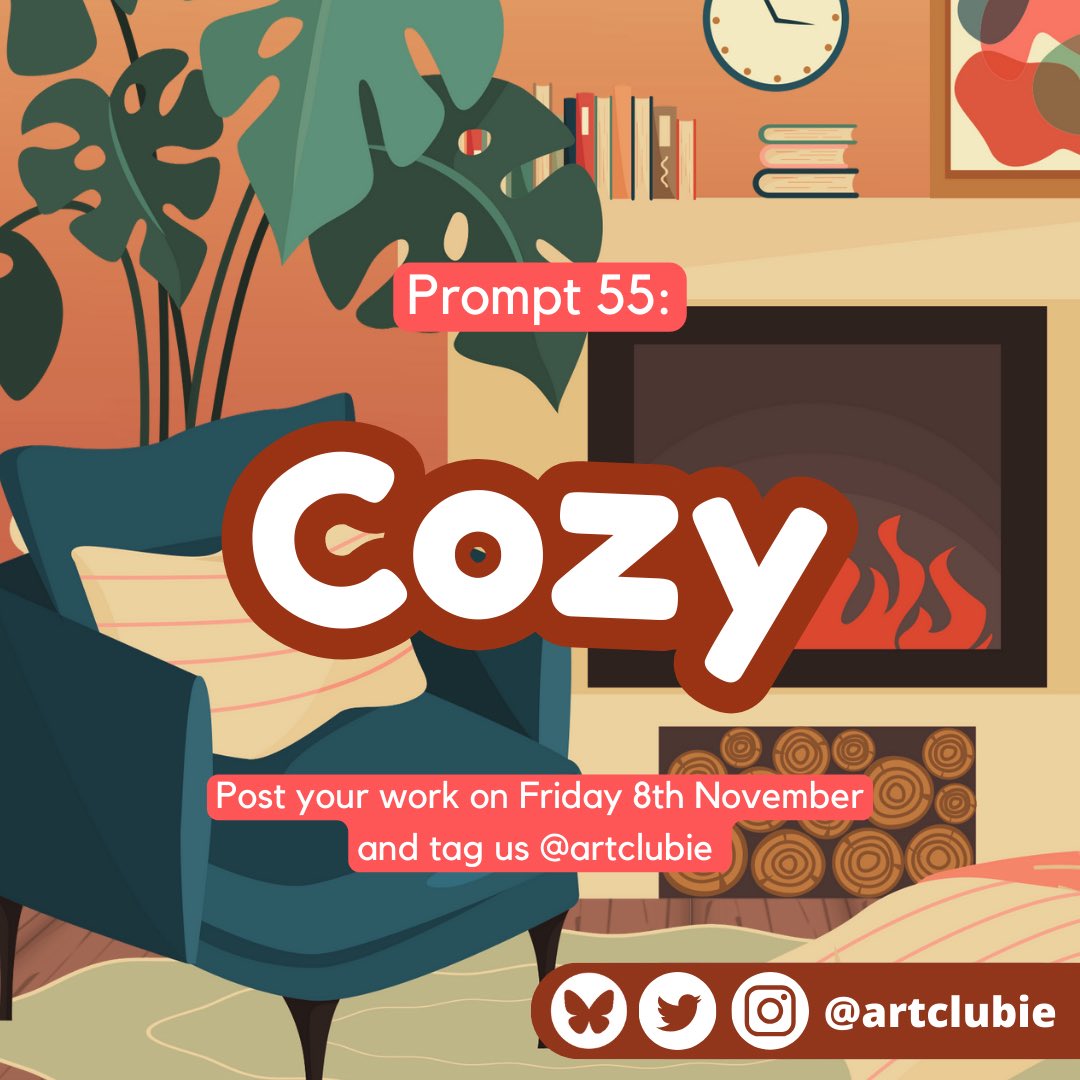 It’s prompt day and it’s time to get 🧣Cozy🧣. Snuggle up and put those feelings to paper for Friday 8th November and remember to tag us so we can find and share your work!