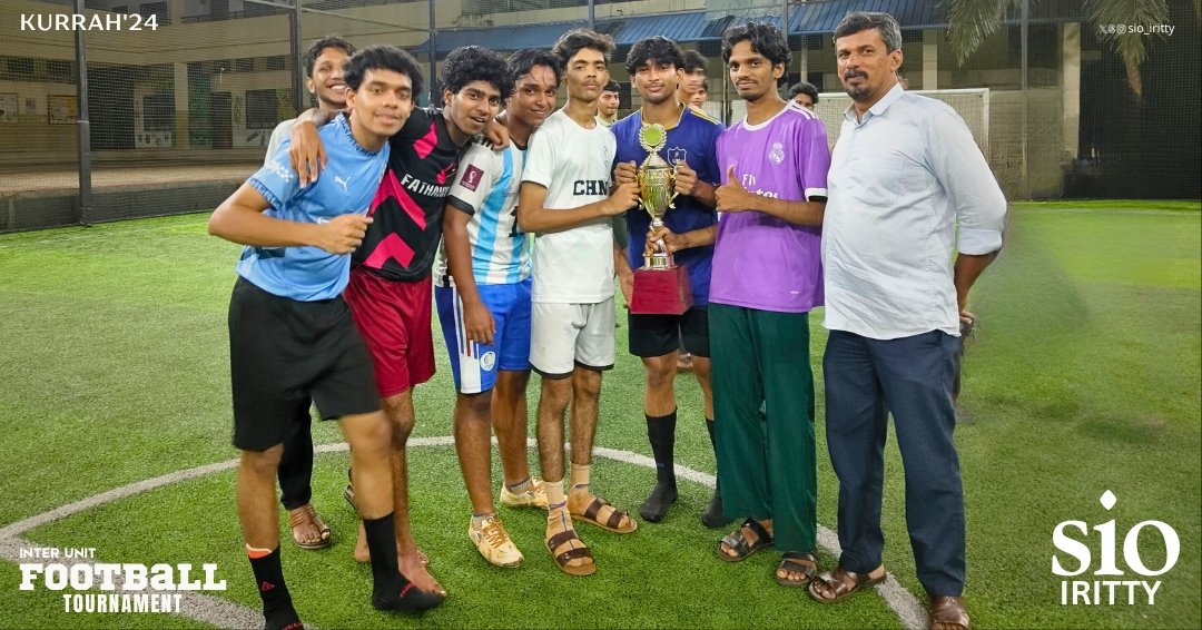 sio_iritty's tweet photo. #Glimpses

KURRAH'24
INTER UNIT FOOTBALL TOURNAMENT

🗓️ 27 OCT 2024, Sunday 
🕗 7:PM 
📍 Zeal Sports Hub, Mattannur

 SIO Iritty
💙🤍❤️ https://t.co/Kk4shOqzdF