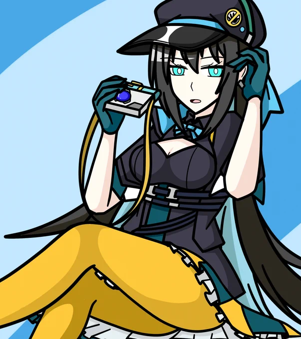 #GirlsFrontline #소녀전선 #少女前线 #ドルフロ 大人素体FARAちゃん! ・・・って描きたかったんだけど、少し胸と太ももを大きくしただけで、あまり違いがないような・・・いや、どうだいつもより大人っぽく・・・うぅーん・・・? 