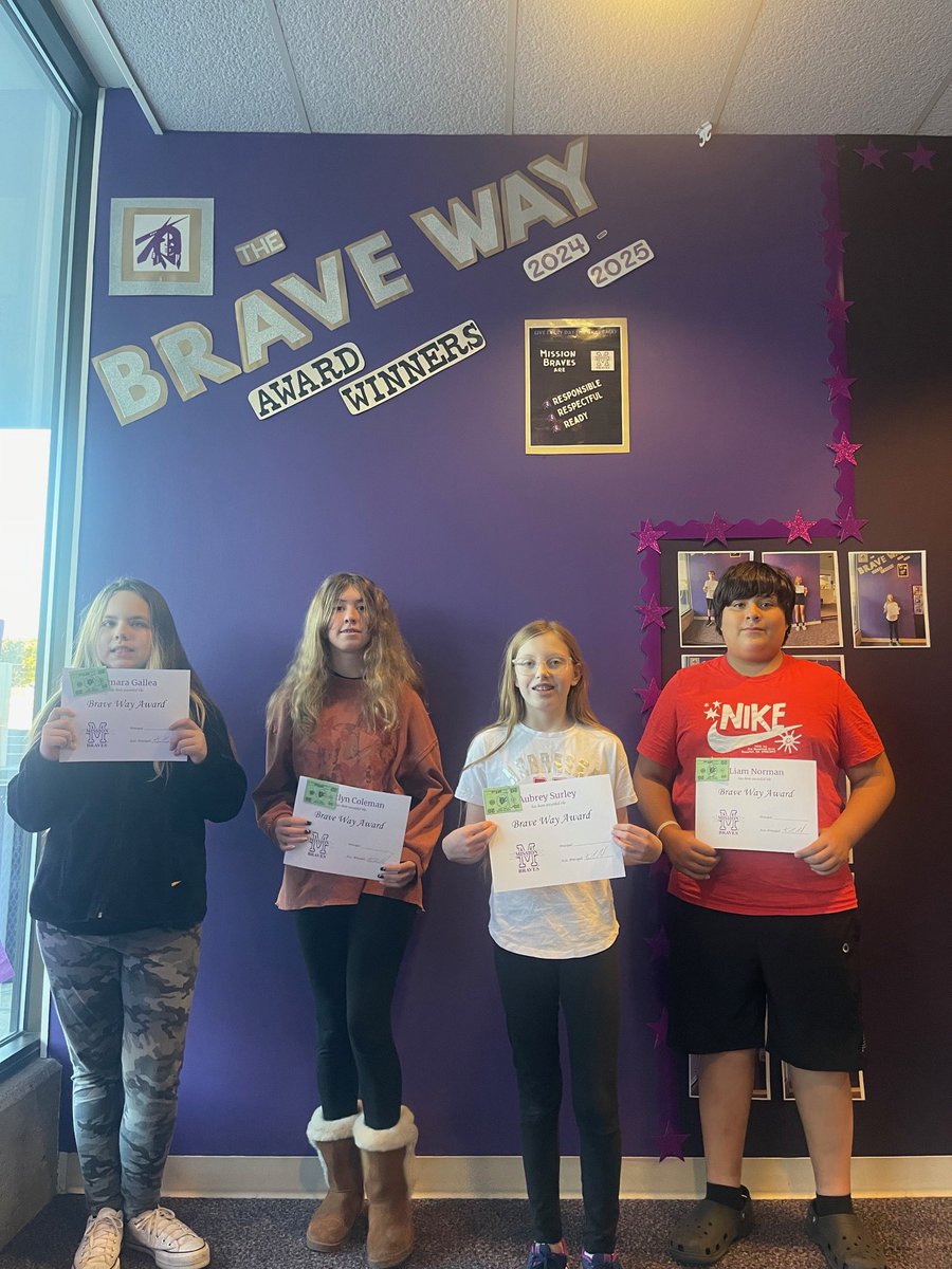 missionbraves's tweet photo. Our students continue to live the #Braveway. Keep up the great work, the teachers and staff see you do all the great work. #BeBrave https://t.co/HLZTFXlGlC
