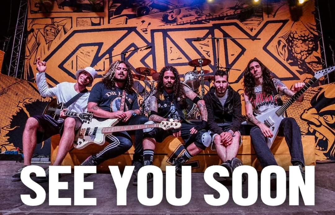 弊社から3枚のアルバムをリリースしているスペインのスラッシュメタルバンドCRISIXですが、先ほどオフィシャルFacebookで、残念ながら12月以降のラテンアメリカとフランスの公演の後、無期限の活動停止をすることを発表しました。オンラインストアも今年の12/31で閉鎖されるとのこと。現在詳細確認中