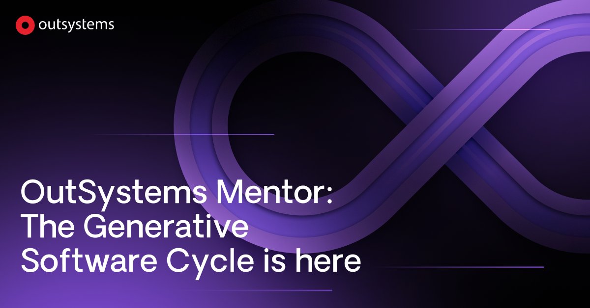 daveford425's tweet photo. .@OutSystems Mentor is a first-of-its-kind full software development lifecycle (SDLC) digital worker fully powered by #lowcode and #GenAI. With Mentor, you can build full-stack apps in minutes, without sacrificing quality, security, or governance. https://t.co/mD6umKMpt2 https://t.co/r4MGXaBBog