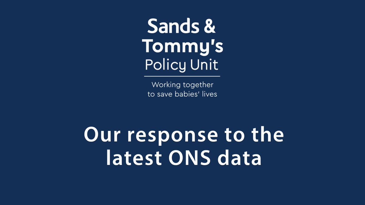 ‘Today's <a href="/ONS/">Office for National Statistics (ONS)</a> data show that progress is not being made to reduce the stillbirth rate in England which remains at the same level as it was in 2022 and higher than it was in 2019 and 2020.’ – Rob Wilson <a href="/robjwil/">Robert Wilson</a>, Head of @sandsuk and <a href="/tommys/">Tommy's</a> Joint Policy Unit