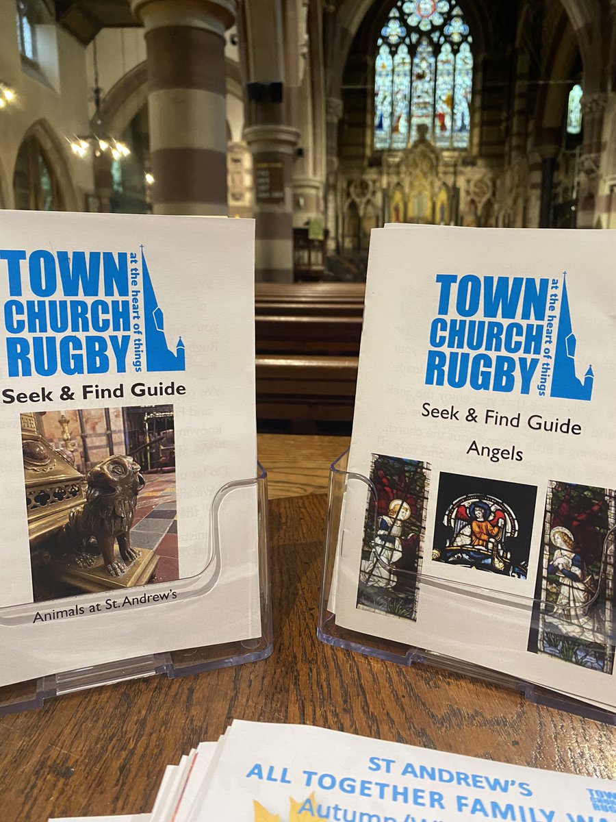 Our Seek and Find Guides are here for half term fun! Discover how many lions we have here, or ponder the beauty of our Angels.