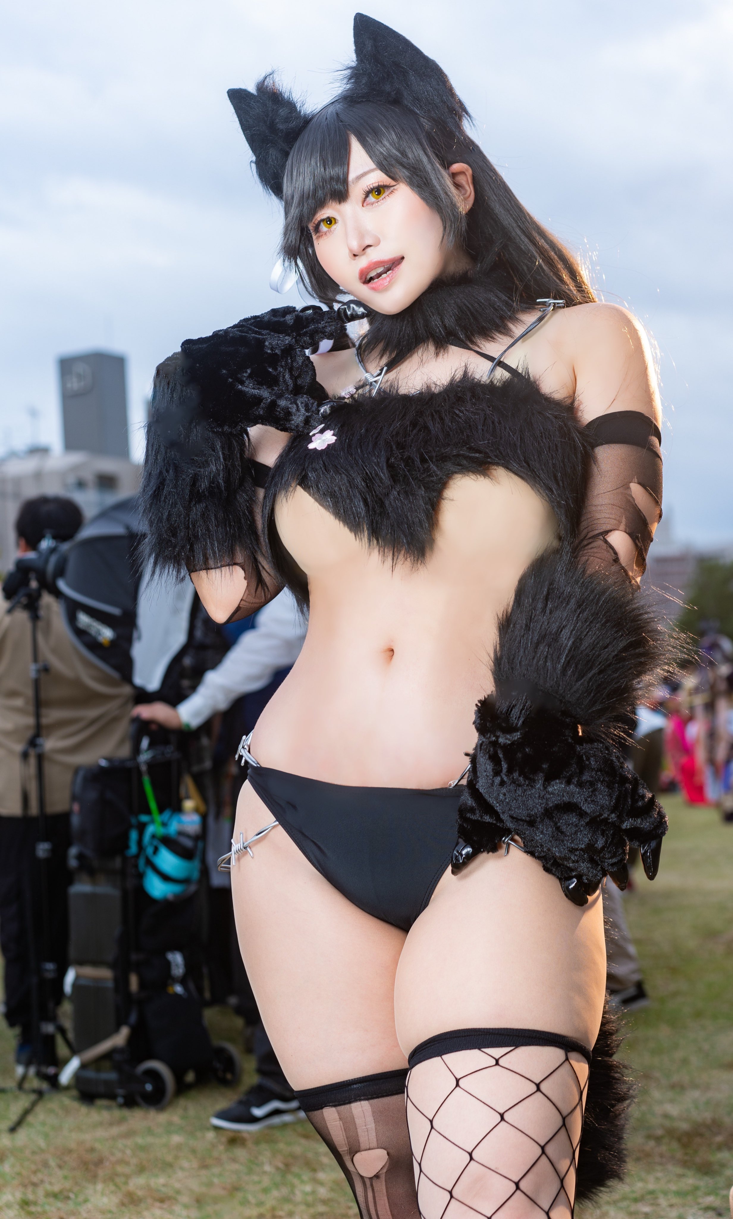 アズールレーン 愛宕 月夜のお姉さん狼 アズレン コスプレ 衣装