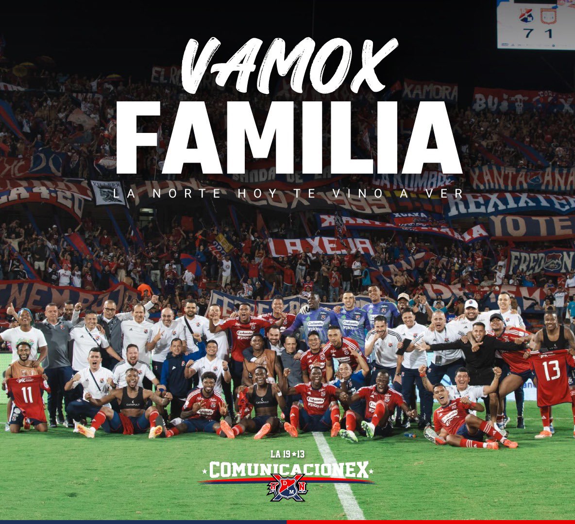 rxn1998oficial's tweet photo. ¡Hoy es un día de Fiesta, porque el Medallo sale a Jugar!

Rexixtenxia Norte 1998
Comunicaciones https://t.co/kuJefGm8Yx