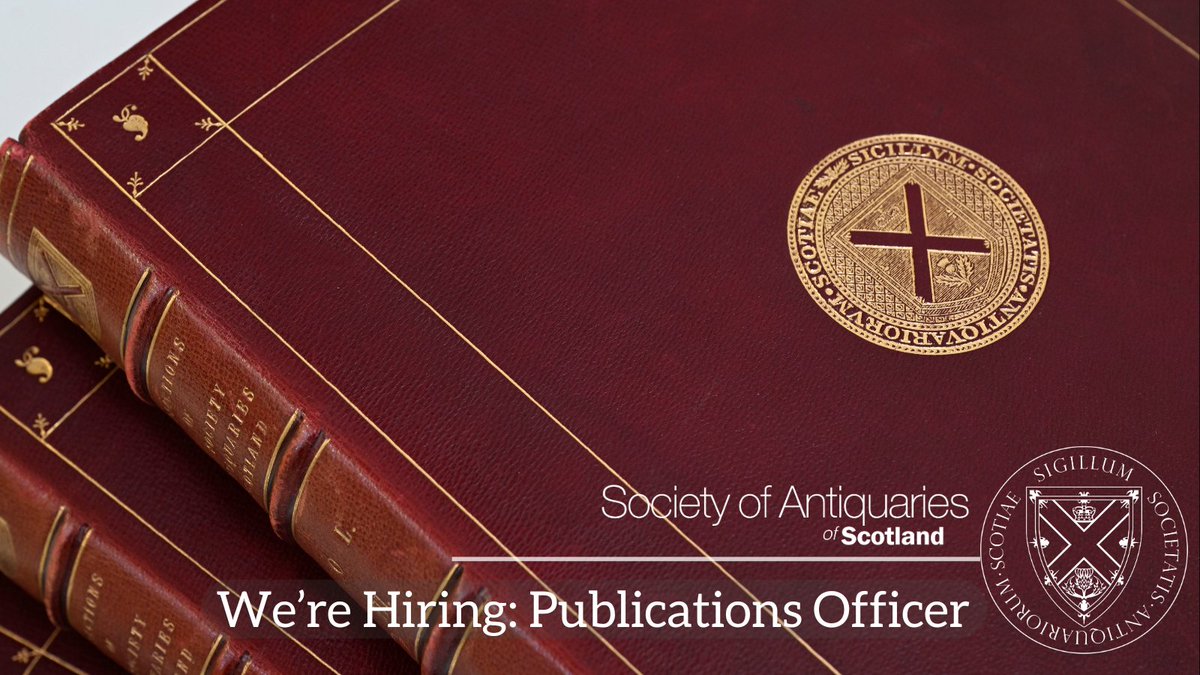 We're hiring a Publications Officer to help deliver our exciting and busy publications programme.

Location: Hybrid (remote and in Edinburgh)
Hours: 22.2 hours per week
Salary: £29,200 per annum pro rata
Contract: 18 months

Apply by Wednesday 13 November: socantscot.org/uncategorized/…