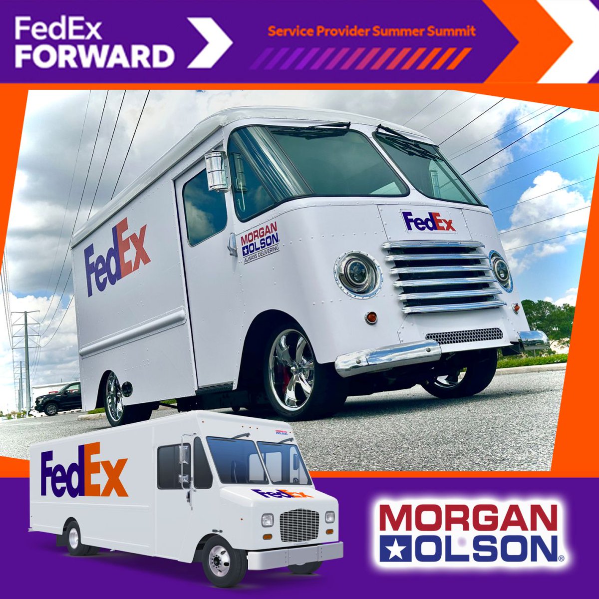 Check out this 1962 Kurbside on display at the 2024 FedEx  Summit in Orlando, Florida. Morgan Olson's Step Van legacy of providing quality and long-life delivery solutions continues today, from our KURBSIDE to today's ROUTE STAR step van. Morgan Olson's legacy is like no other.