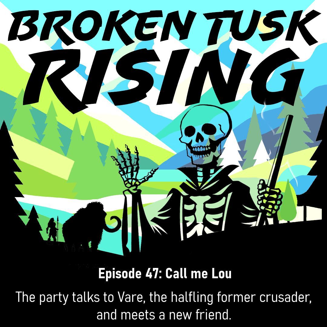 “Call me Lou.”

The party talks to Vare, the halfling former crusader, and meets a new friend. 

Episode art and music by Mike
Apple Podcasts: podcasts.apple.com/us/podcast/tal…
Spotify: open.spotify.com/show/1ozDFLvq3…
YouTube: youtube.com/playlist?list=…
#pathfinder2e #ttrpg #actualplay #podcast