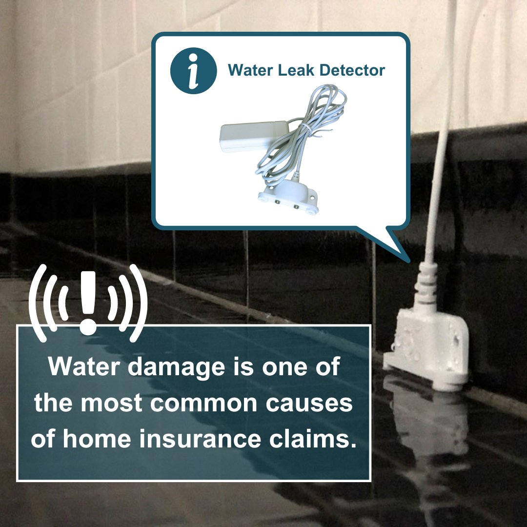 A Water Leak Detector—or flood sensor—can help prevent damage and costly repairs by alerting you when water is detected.💧​

Learn more: pulse.ly/ourb48ypgj