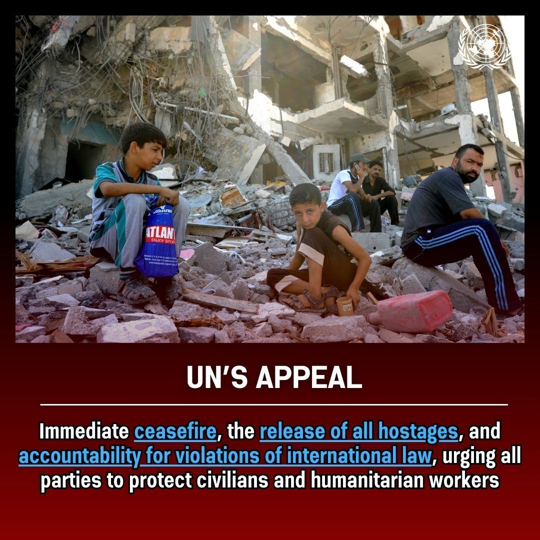 .@‌antonioguterres has expressed shock at the “harrowing levels of death, injury &amp; destruction” in north #Gaza, calling the situation “unbearable” for civilians. Hundreds have been killed, and over 60,000 are displaced with limited access to essentials. 
buff.ly/3AhtIvC