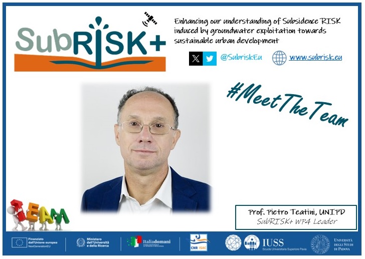 SubRISK+ (@subriskeu) on Twitter photo Meet <a href="/pietro_teatini/">pietro_teatini</a>
SubRISK+ WP4 leader and Associate Professor in Hydraulic and marine contructions and hydrology <a href="/UniPadova/">Università di Padova</a>
He leads SubRISK+ Advanced local scale numerical modeling for #subsidence assessment Meet <a href="/pietro_teatini/">pietro_teatini</a>
SubRISK+ WP4 leader and Associate Professor in Hydraulic and marine contructions and hydrology <a href="/UniPadova/">Università di Padova</a>
He leads SubRISK+ Advanced local scale numerical modeling for #subsidence assessment