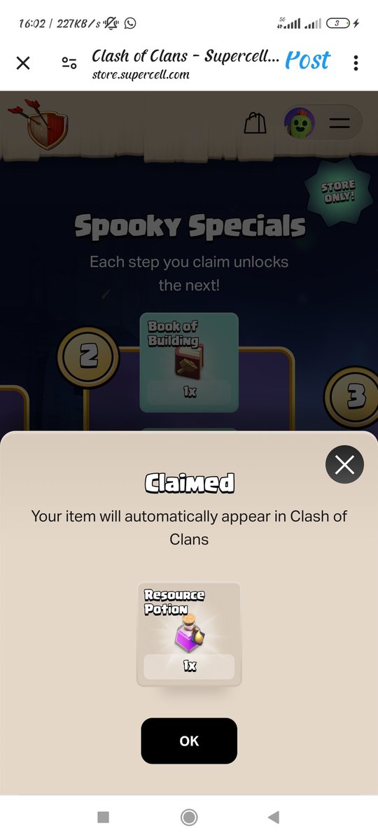 Ripper_A4's tweet photo. @ClashofClans I got it, thanks https://t.co/JEHefKABve