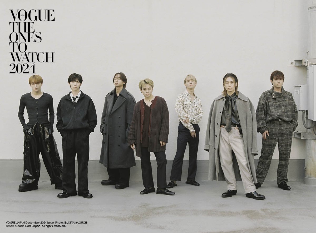 voguejp's tweet photo. 2024年多くの人々をエンパワーしたアイコンたち。

VOGUE JAPANの2024年の #TheOnesToWatch に選出された #TravisJapan。@TravisJapan_cr #トラジャ

インタビューはこちら。
 https://t.co/dMfLGKOxoE https://t.co/lZFjZzXhDy