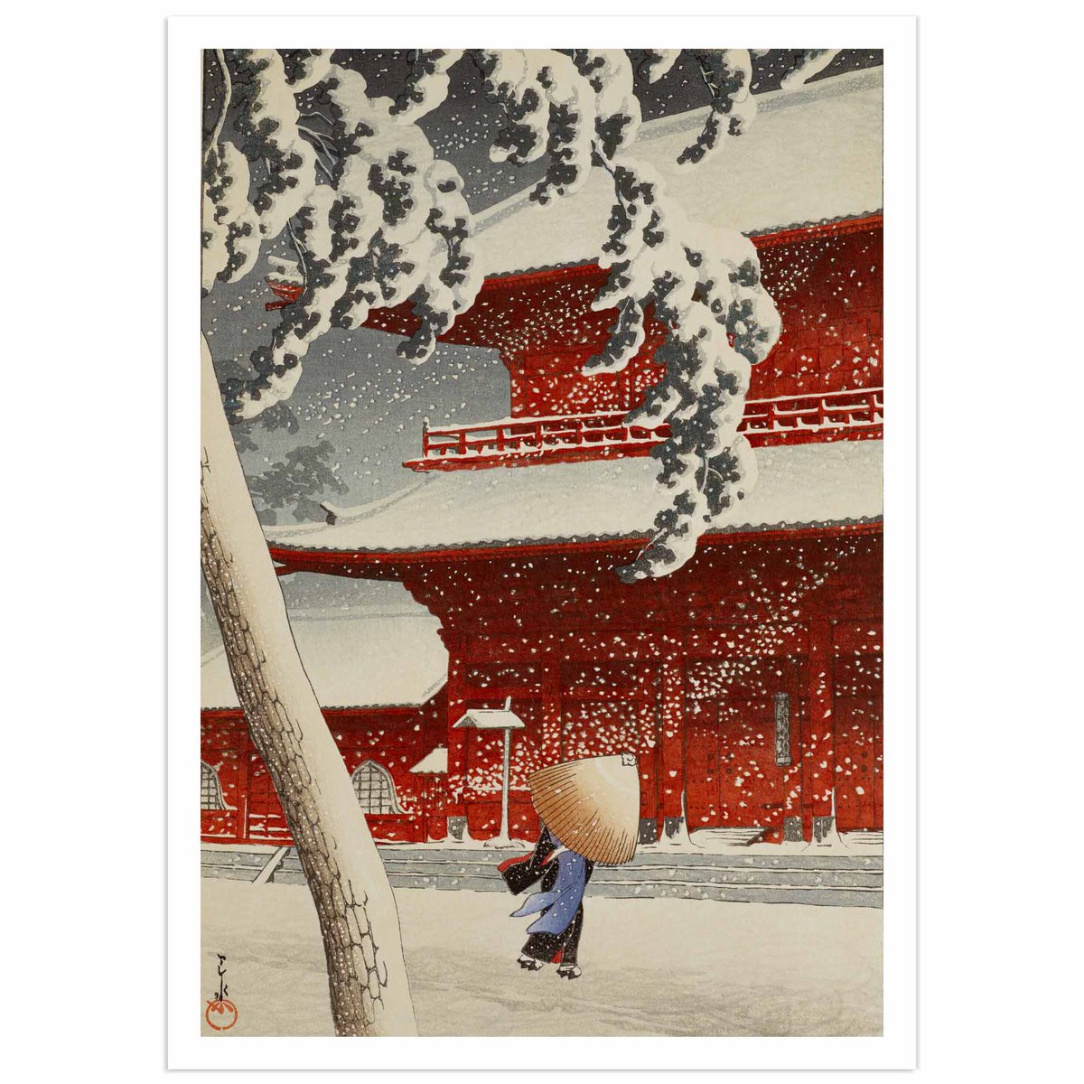 FreresLebr15320's tweet photo. The Zojo Shrine stands in Shiba, bathed in a soft morning light that gives it an ethereal quality. 

High definition prints available on https://t.co/neRwtN1a2Y.

#ZojoShrine #Shiba #JapaneseShrines #SpiritualJapan #HasuiKawase #PeacefulMornings #ShintoShrine #SacredNature https://t.co/o1wkX4vZB7