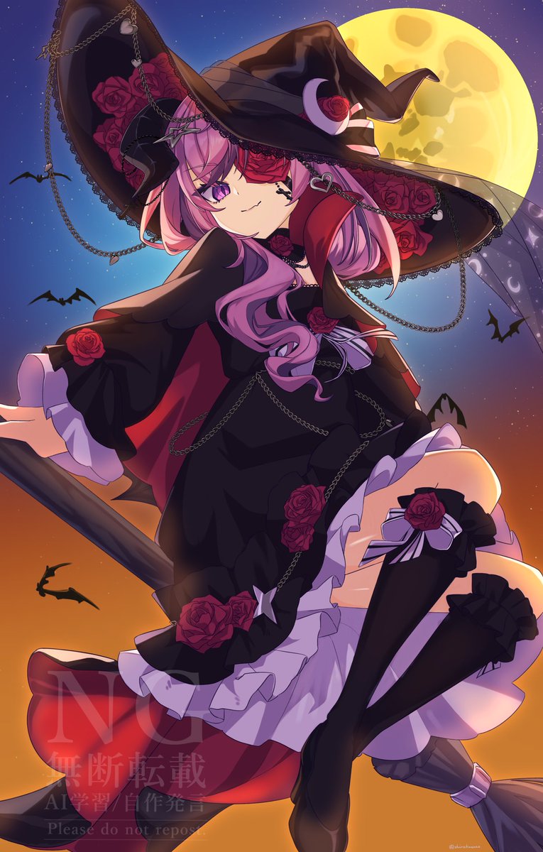 Happy Halloween!🌹🧙‍♀️
#ironmouseart #VShojoArt