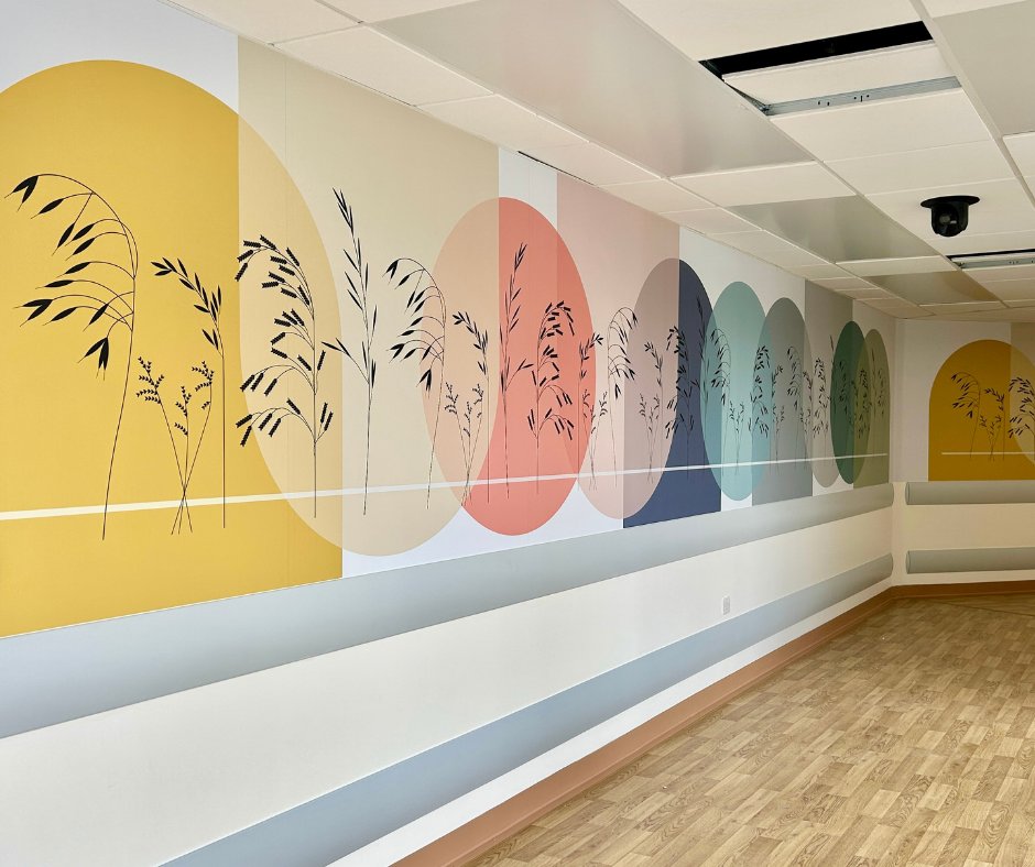 CUH Arts (@cuhartsnhs) on Twitter photo Inspired by 'movement in nature’, Lucy Gough created a beautiful installation that covers the whole building of the Cambridge Movement Surgical Hub <a href="/CUH_NHS/">Cambridge University Hospitals NHS</a>. Inspired by 'movement in nature’, Lucy Gough created a beautiful installation that covers the whole building of the Cambridge Movement Surgical Hub <a href="/CUH_NHS/">Cambridge University Hospitals NHS</a>.