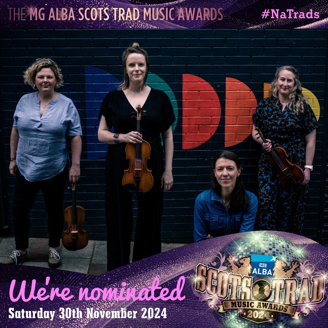 RANT (@rantfiddles) on Twitter photo 🌟 Scottish Folk Band of Year - Nominees 🌟
Chuffed to be rounding up a brilliant year for our new album SPIN with a nomination for Folk Band of the Year at the <a href="/MGALBA/">MG ALBA</a>  Scots Trad Music Awards <a href="/handsupfortrad/">Hands Up For Trad</a>
Voting is now open now: scotstradmusicawards.com 🌟 Scottish Folk Band of Year - Nominees 🌟
Chuffed to be rounding up a brilliant year for our new album SPIN with a nomination for Folk Band of the Year at the <a href="/MGALBA/">MG ALBA</a>  Scots Trad Music Awards <a href="/handsupfortrad/">Hands Up For Trad</a>
Voting is now open now: scotstradmusicawards.com