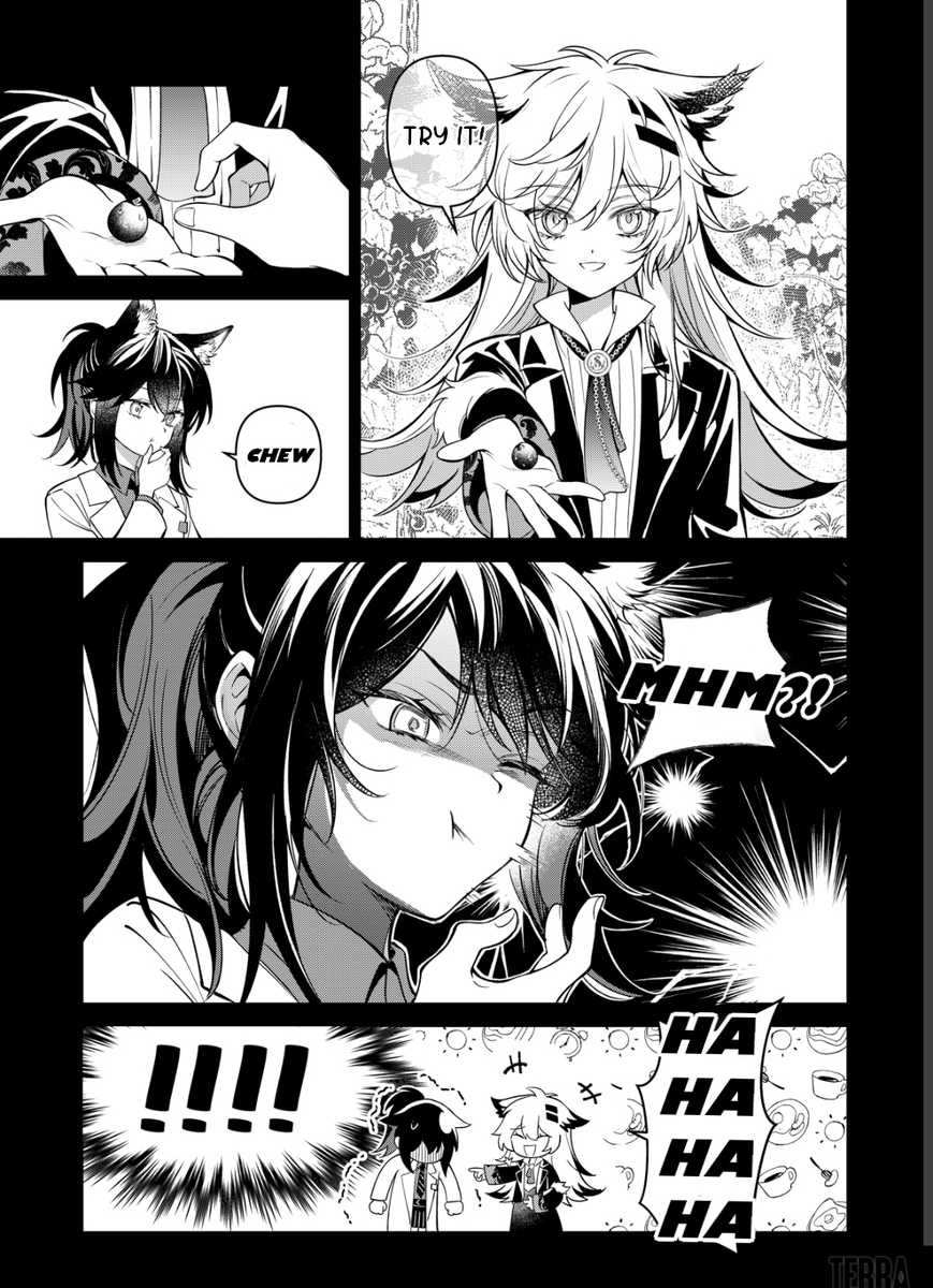 phelres's tweet photo. 浸渍; the TexLapp manga -- English Translation and typeset by me!

Please read disclaimers and will once again take down when official tl are out

Google Drive ver: https://t.co/f9Bq87GbT3
PDF ver thanks to oomf <3: https://t.co/iJWYpRBvnQ

#Arknights #明日方舟 https://t.co/5Bcy7bSYoM