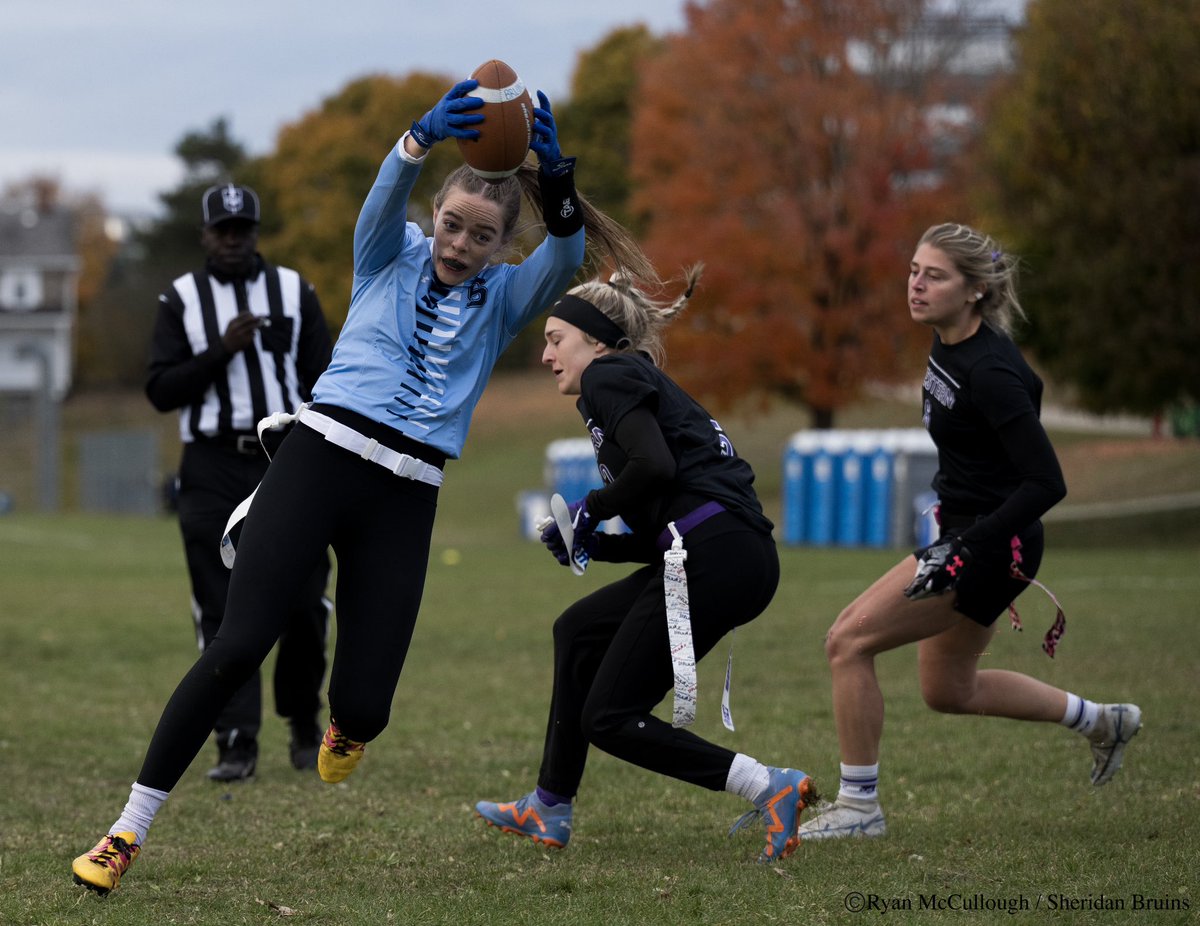 Ontario Women’s Collegiate Football Qualifier #2 at Columbia Icefield on October 27th, 2024 in Waterloo, Ontario.

Shot for <a href="/sheridanbruins/">Sheridan Bruins</a>