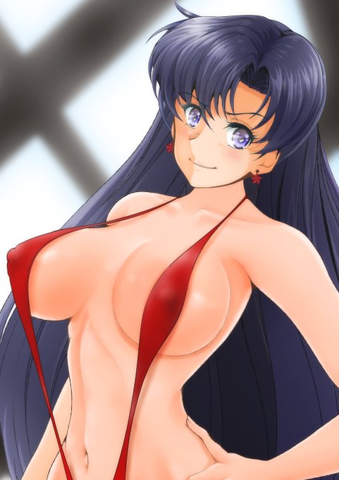 今日も差分!
レイちゃんスリングショット水着なのぜ。 