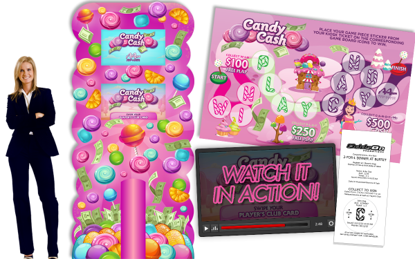 PrizeInsurance's tweet image. Here's a sweet offer- give casino players the chance to win cash and prizes this February with Odds On's Candy Cash Collect to Win Game.  Watch it in action bit.ly/40fpMGi